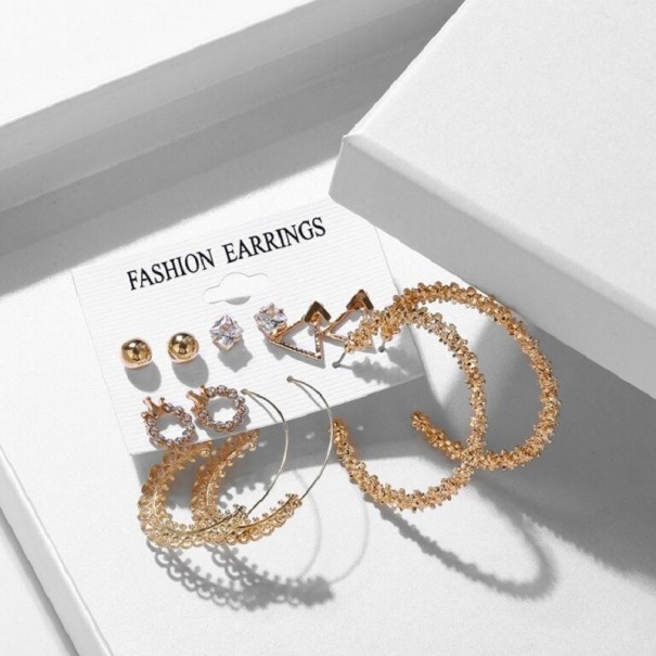 Γυναικείες σκουλαρίκια 6 ζευγάρια G289 15