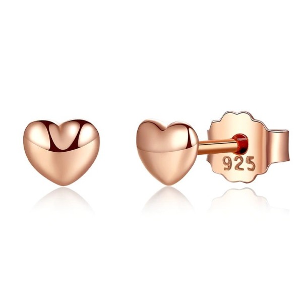 Γυναικείες σκουλαρίκια καρδιά G1167 σάπιο μήλο