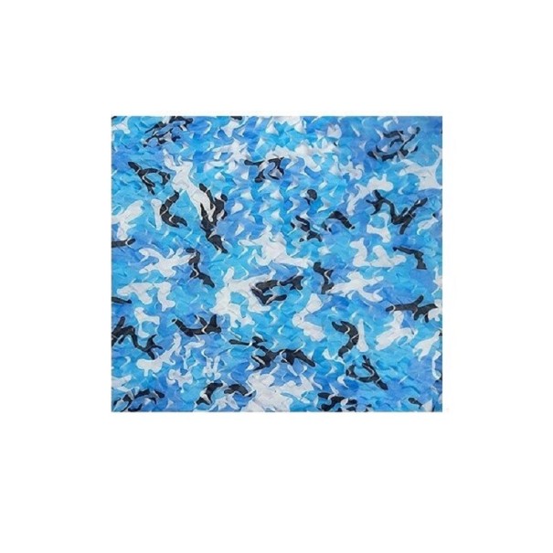 H1047 Camouflage Tarp blue 10 m 2 m