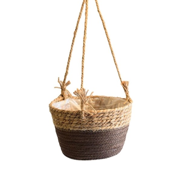 H900 Hanging Planter dark brown