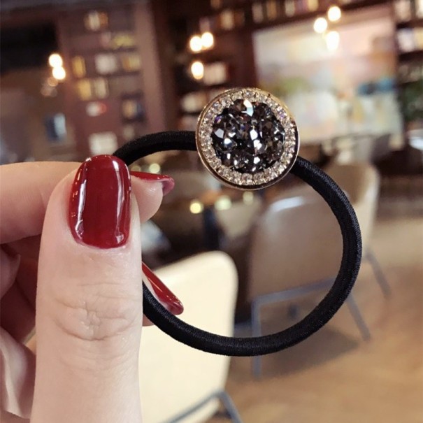Haarband met diamanten 7