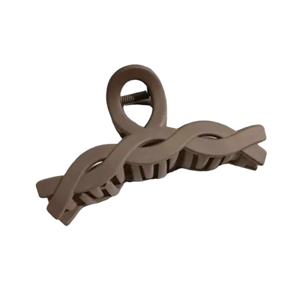 Haarclip P3386 bruin