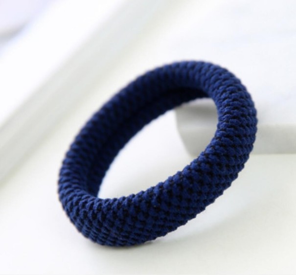 Haarelastiek van hoge kwaliteit blauw