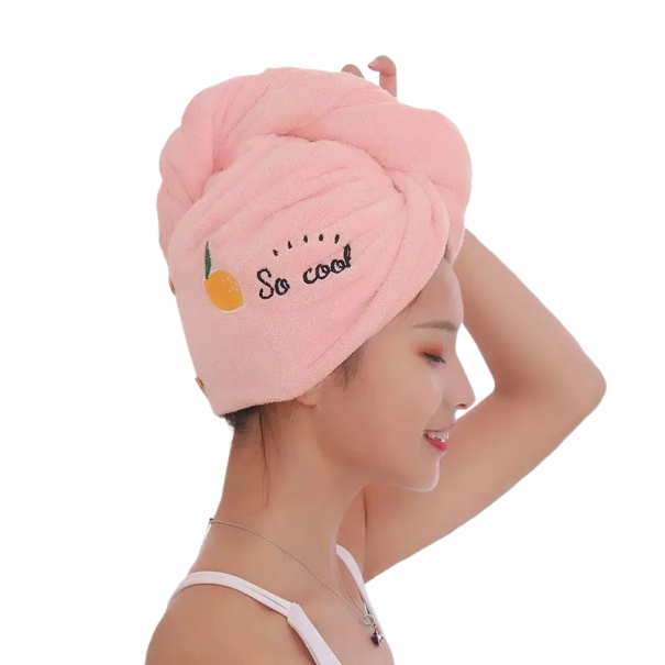 Haarhanddoek P3635 roze