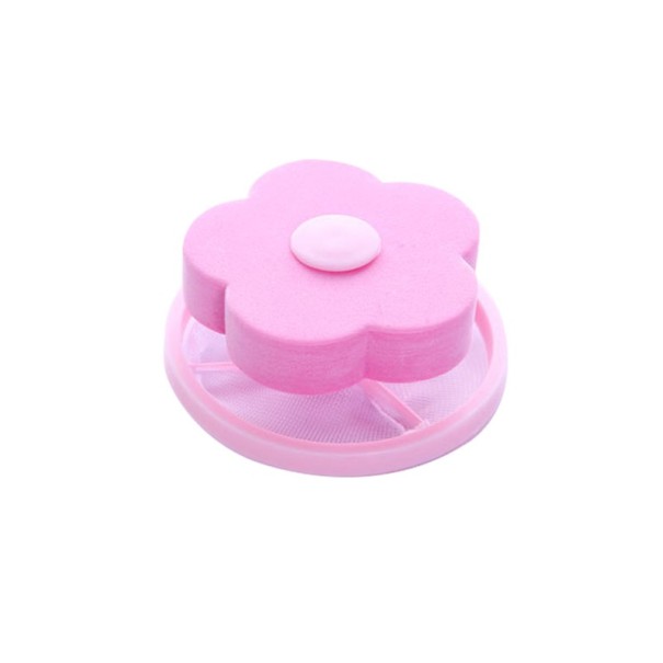 Haaropvanger voor wasmachine roze