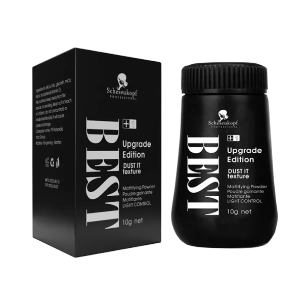 Haarpoeder 10 g Volume boost Styling verfrissend poeder voor mannen en vrouwen Directe haarlift Mat effect Haarstijl fixatie zwart
