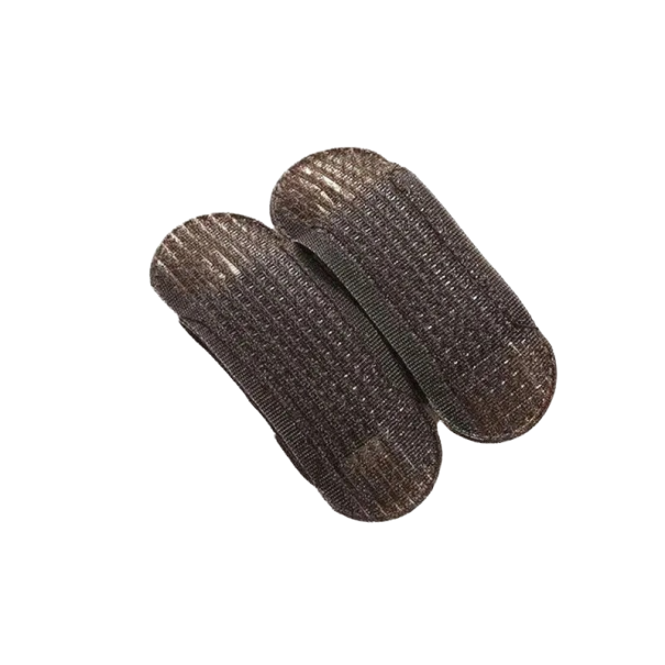 Haarvolume clip 2 stuks bruin