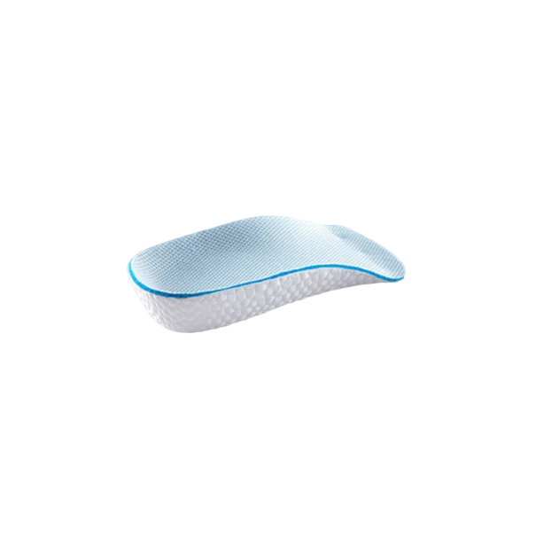 Hælløftindlæg 2,5 cm blå