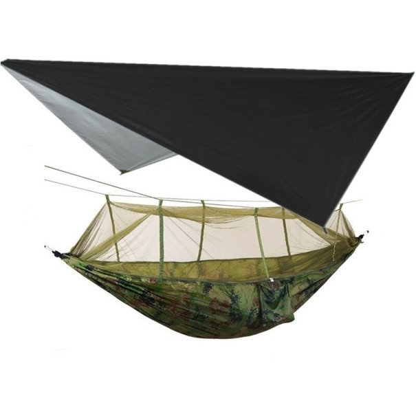 Hængekøje med regnslag P3743 camouflage