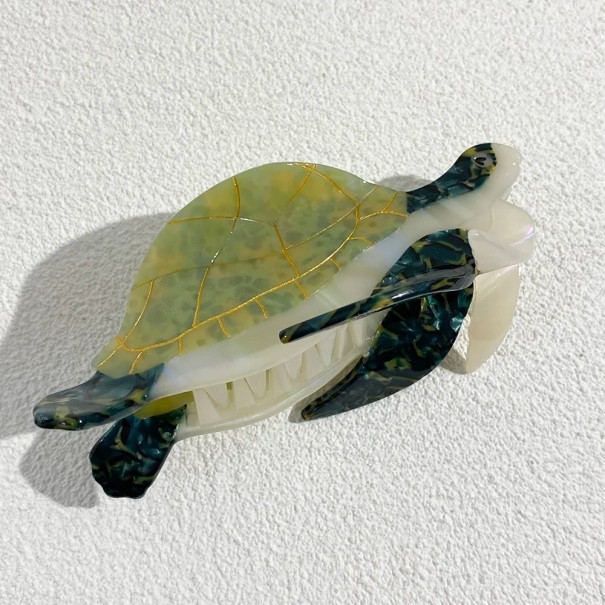 Hair Clip Turtle Shape Decorative Design Statement Hair Accessory For Women and Girls For Everyday Wear 1