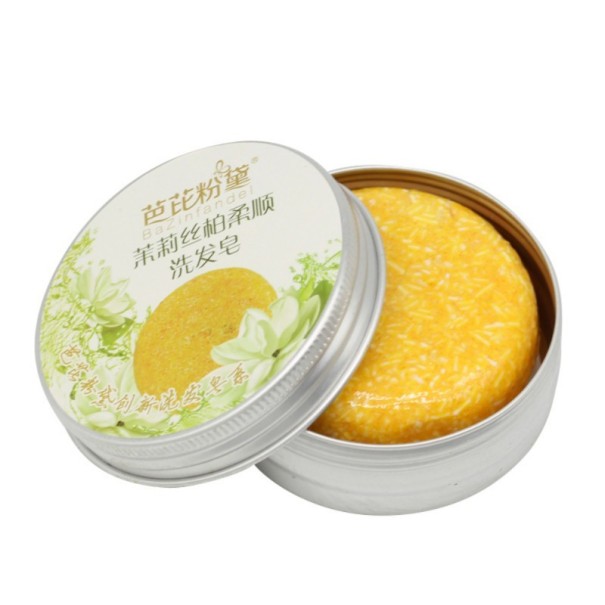 Hair Moisturising Soap Against Dandruff yellow