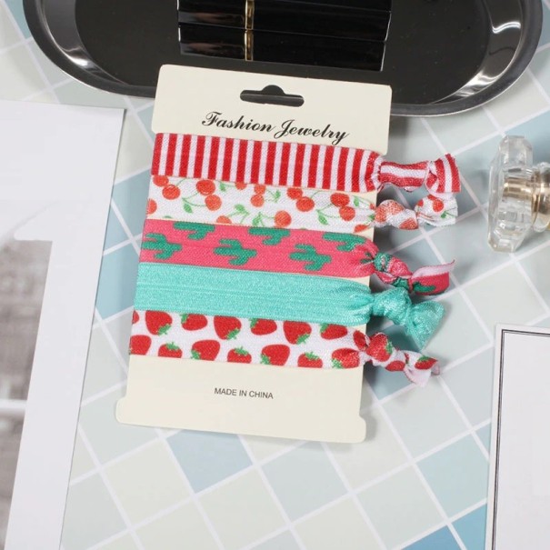 Hair Tie Set - 5 Pieces 3