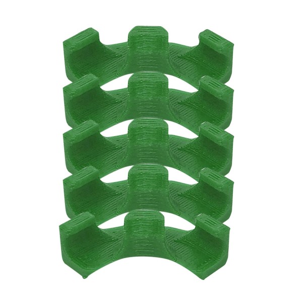 Halbmond zum Biegen von Pflanzen grün 5 Stück