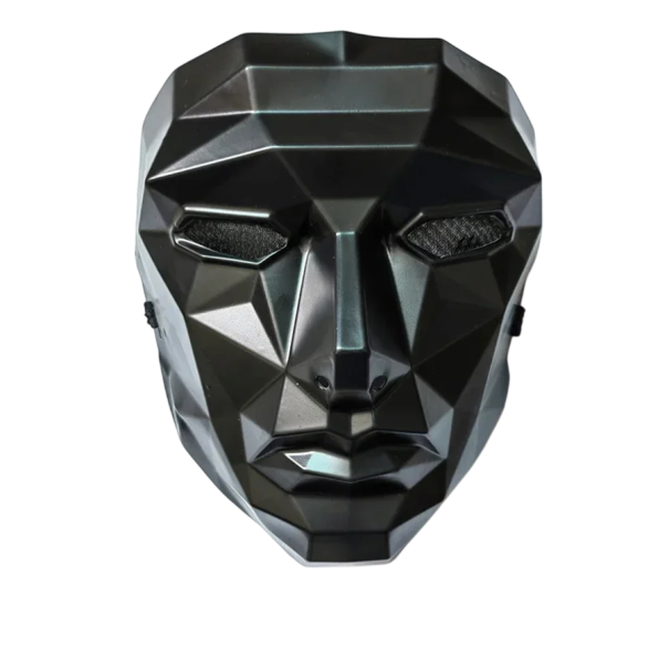 Halloween Black Face Mask Special Shape Cosplay Party Costume Festival Fancy Dress Decoration Spooky Festive Accessory 1