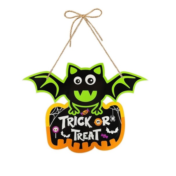 Halloween hængende dekoration flagermus 27,5 x 38 cm 1