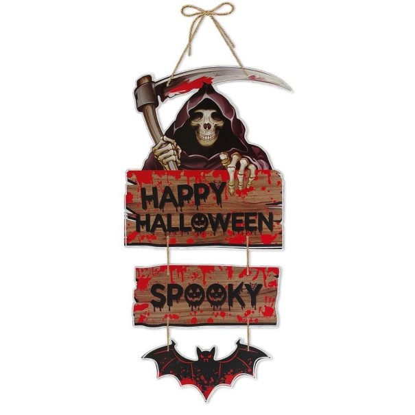 Halloween hængende dekoration Grim Reaper 54 cm 1