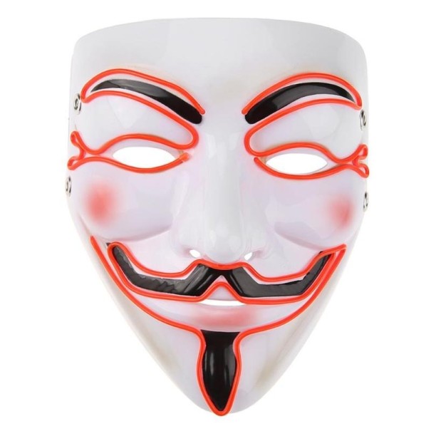Halloween lichtgevend masker H1051 6