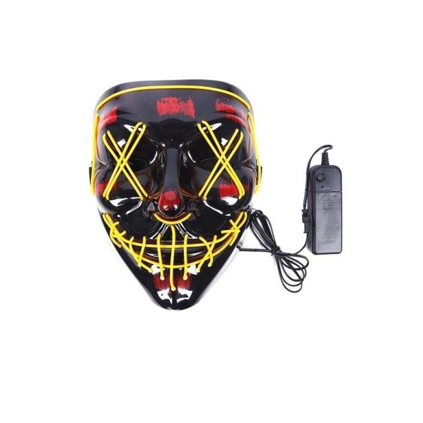 Halloween lysande mask H1055 5