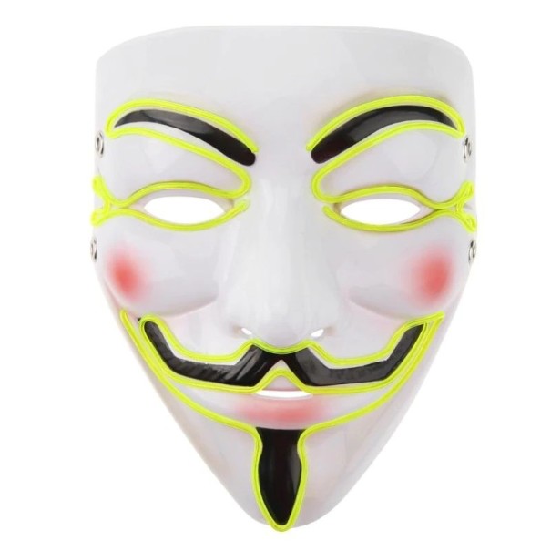 Halloween lysende maske H1051 10