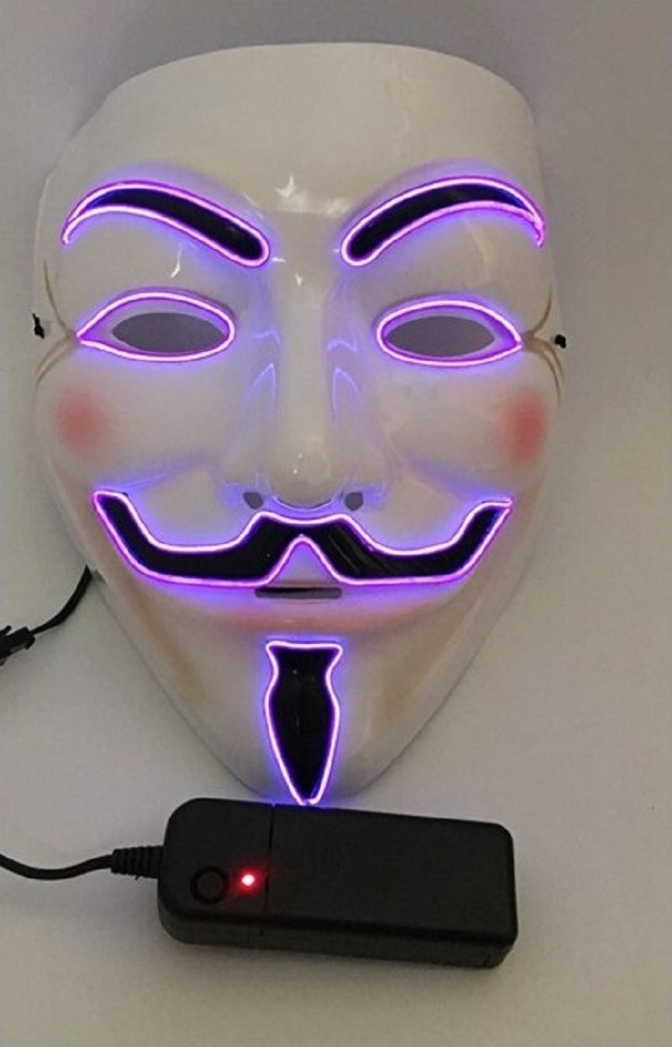 Halloween mask C1193 lila