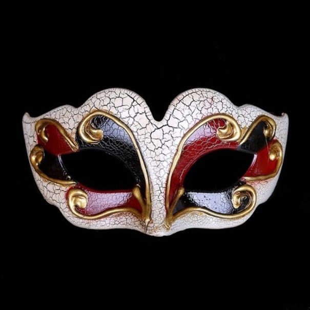 Halloween Mask H1083 wine red