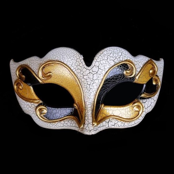 Halloween-Maske H1083 golden