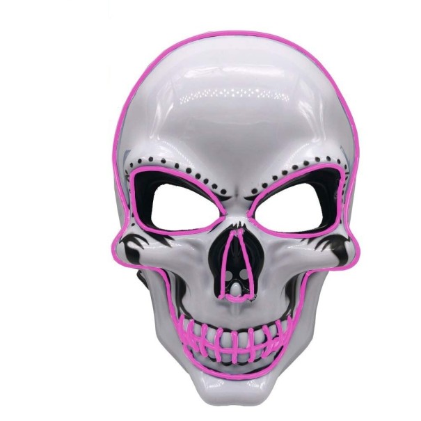 Halloweenmasker H1082 roze