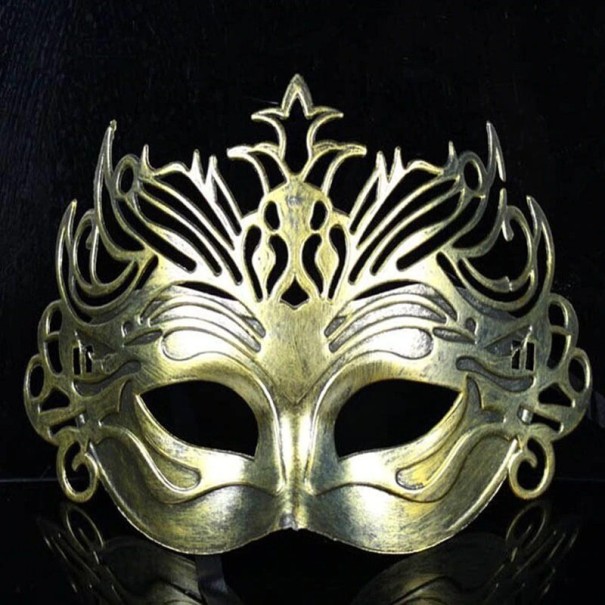 Halloweenmasker H1113 zilver