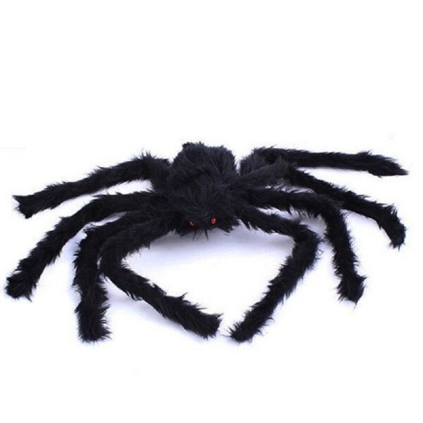 Halloweenská dekorace obrovský pavouk 75 cm 1