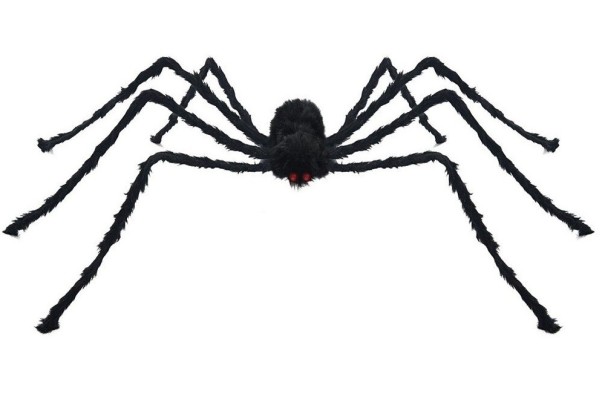 Halloweenska dekorácia pavúk 125 cm 1