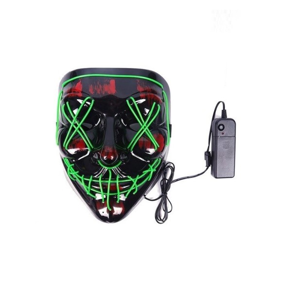 Halloweenská svítící maska H1055 2