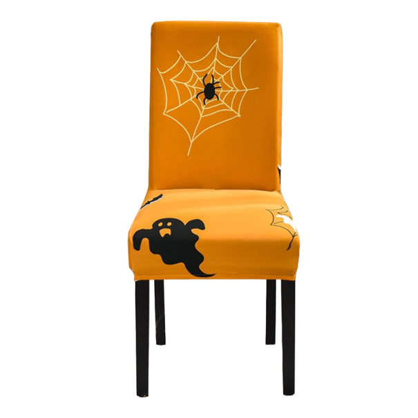 Halloweenský potah na židli 1