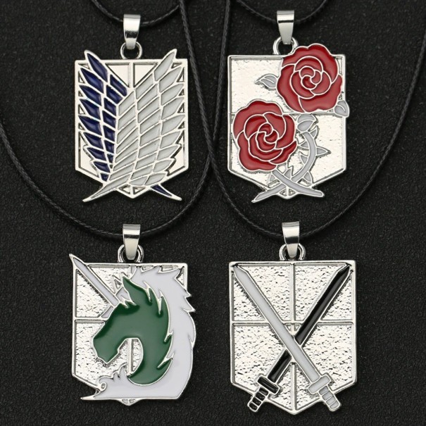Halsband med hänge D162