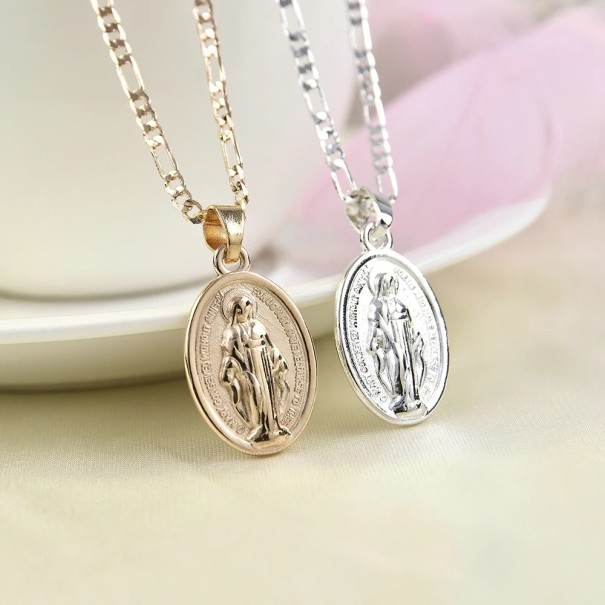 Halsband med Jungfru Maria