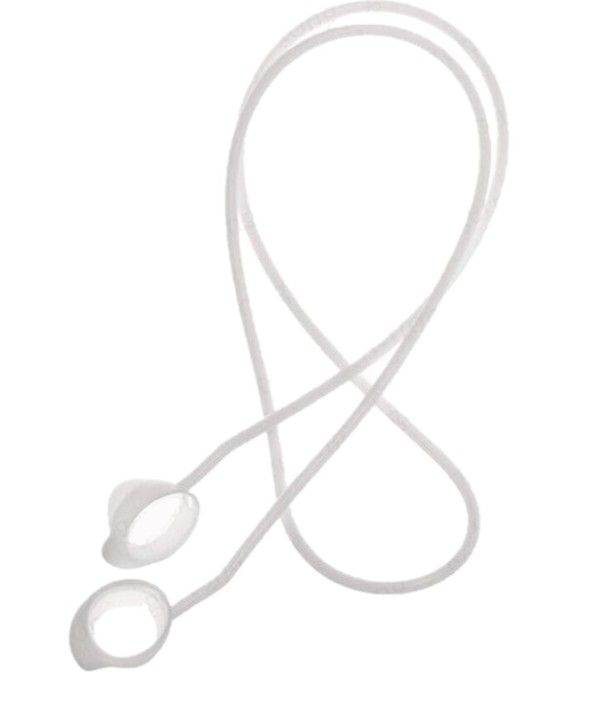 Halsrem för Samsung Galaxy Buds / Buds+ hörlurar vit