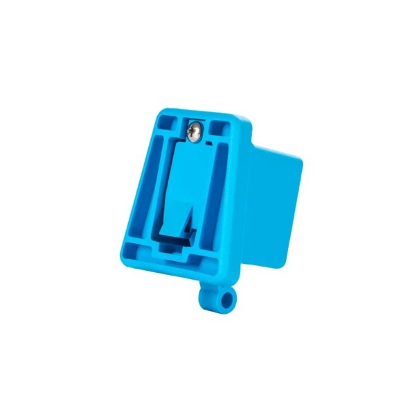 Halterung für die Vorderseite der Fahrradtasche 8,5 x 5 x 5,5 cm Nylon-Befestigungsadapter für den Lenker Stabiler Montagehalter blau