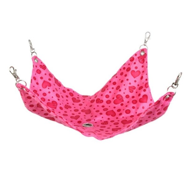 Hamac pour rongeurs C723 rose M