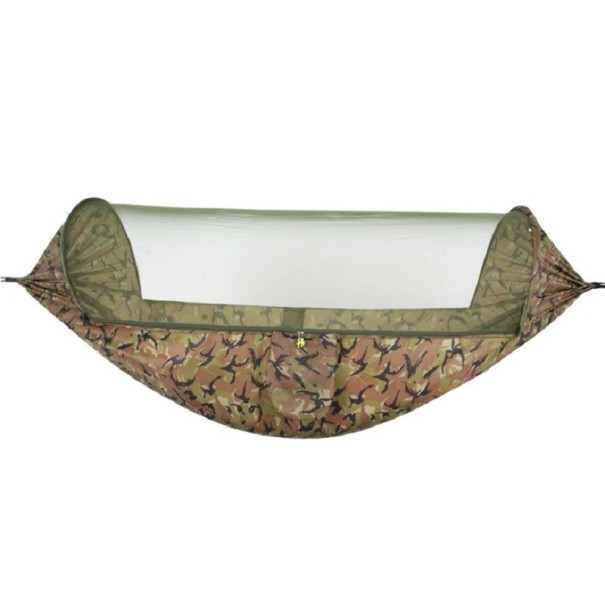 Hamaca con mosquitera camuflaje