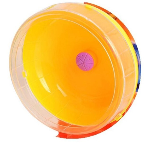 Hamster motionscykel gul