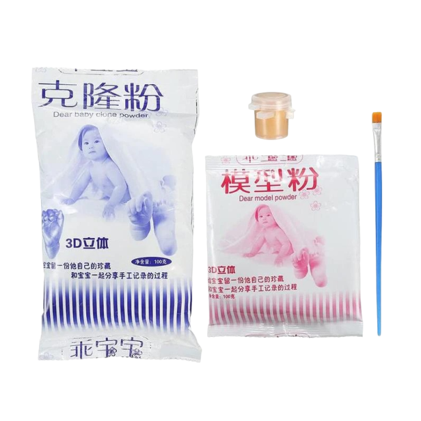 Hand or Foot Casting Kit gold