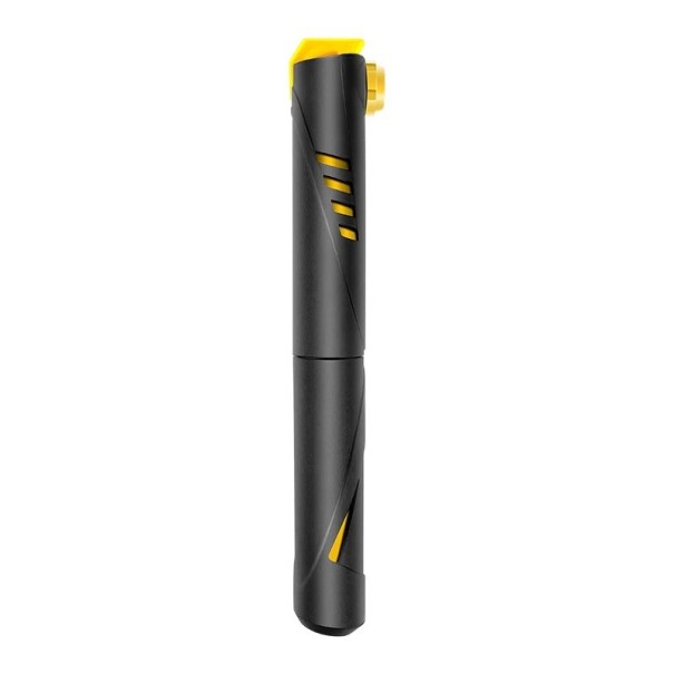 Handfietspomp 20 cm geel