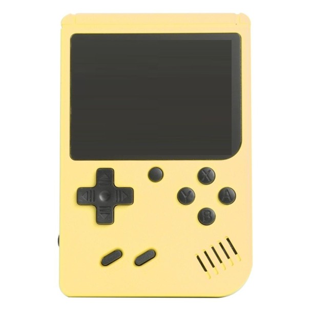 Handhållen spelkonsol gul