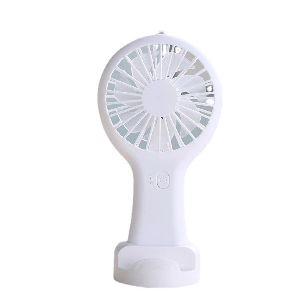 Handheld Fan with Stand white