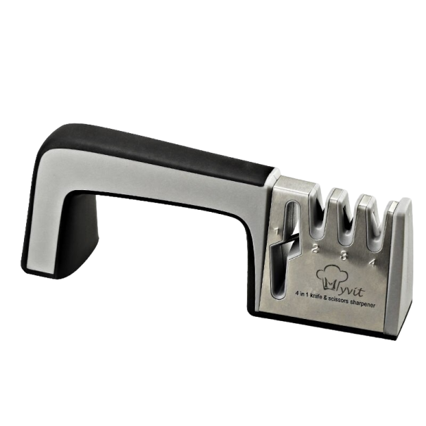 Handheld Knife and Scissors Sharpener black