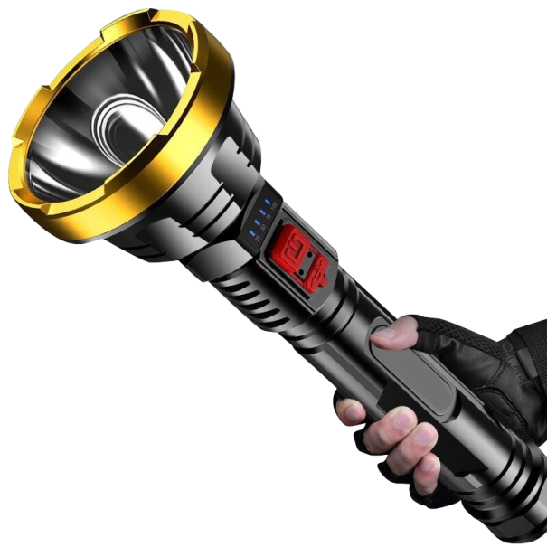 Handheld LED Torch Z236 gold