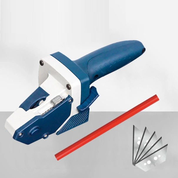 Handheld Plasterboard Cutter 23 x 11 x 7 cm With Integrated Measuring Tape and Scribing Bar Precise Cutting of Boards 1