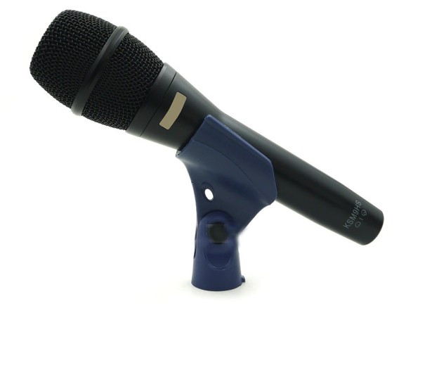Håndholdt mikrofon med holder 1