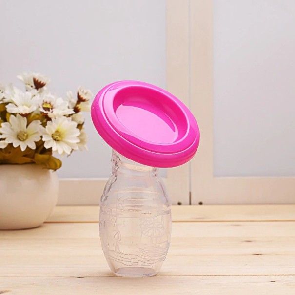 Handmatige borstkolf roze