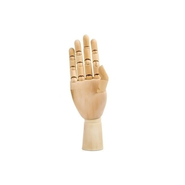 Handmodell aus Holz M 2
