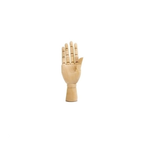 Handmodell i trä S 1